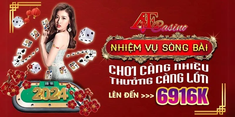 Chương trình khuyến mãi Casino nhiệm vụ sòng bài tại AE388